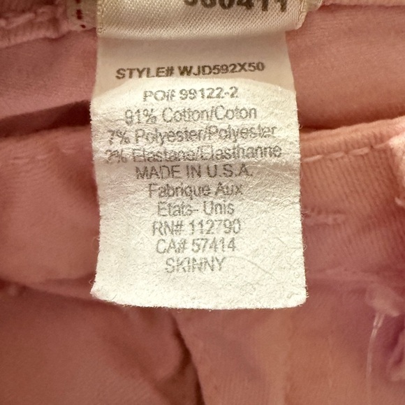True Religion Pink Women's Skinny Jeans - Picture 4 of 5